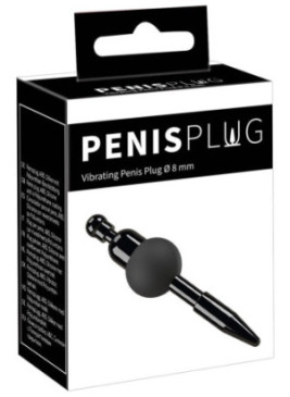 Vibrating Penis Plug 8mm